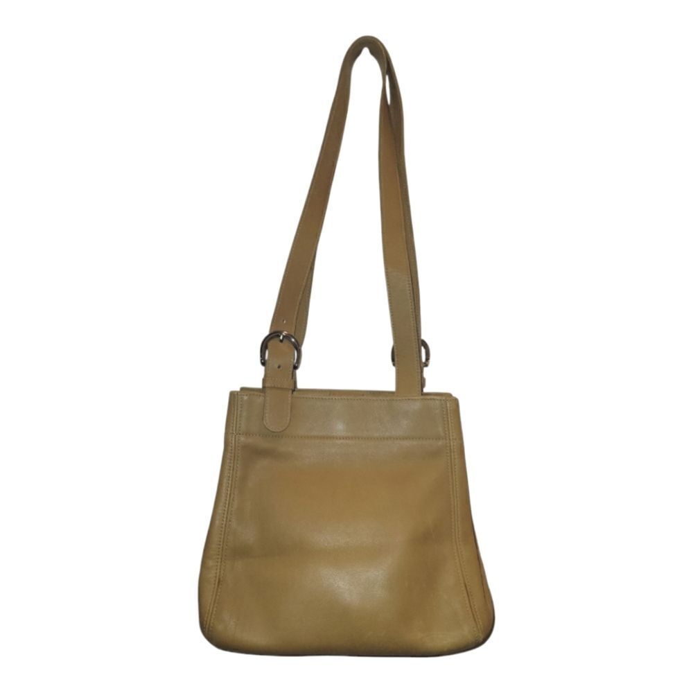 Vintage COACH Tan 4157 Soho Buckle Bag